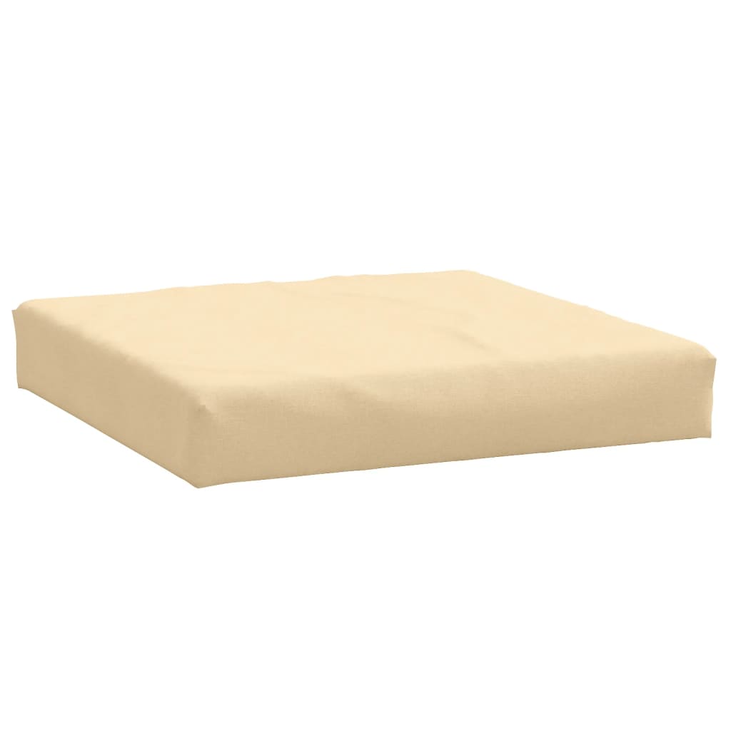 Palletkussens 3 st stof gemêleerd beige - AllerleiShop