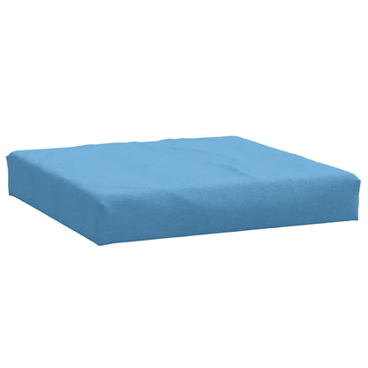 Palletkussens 3 st stof gemêleerd blauw - AllerleiShop