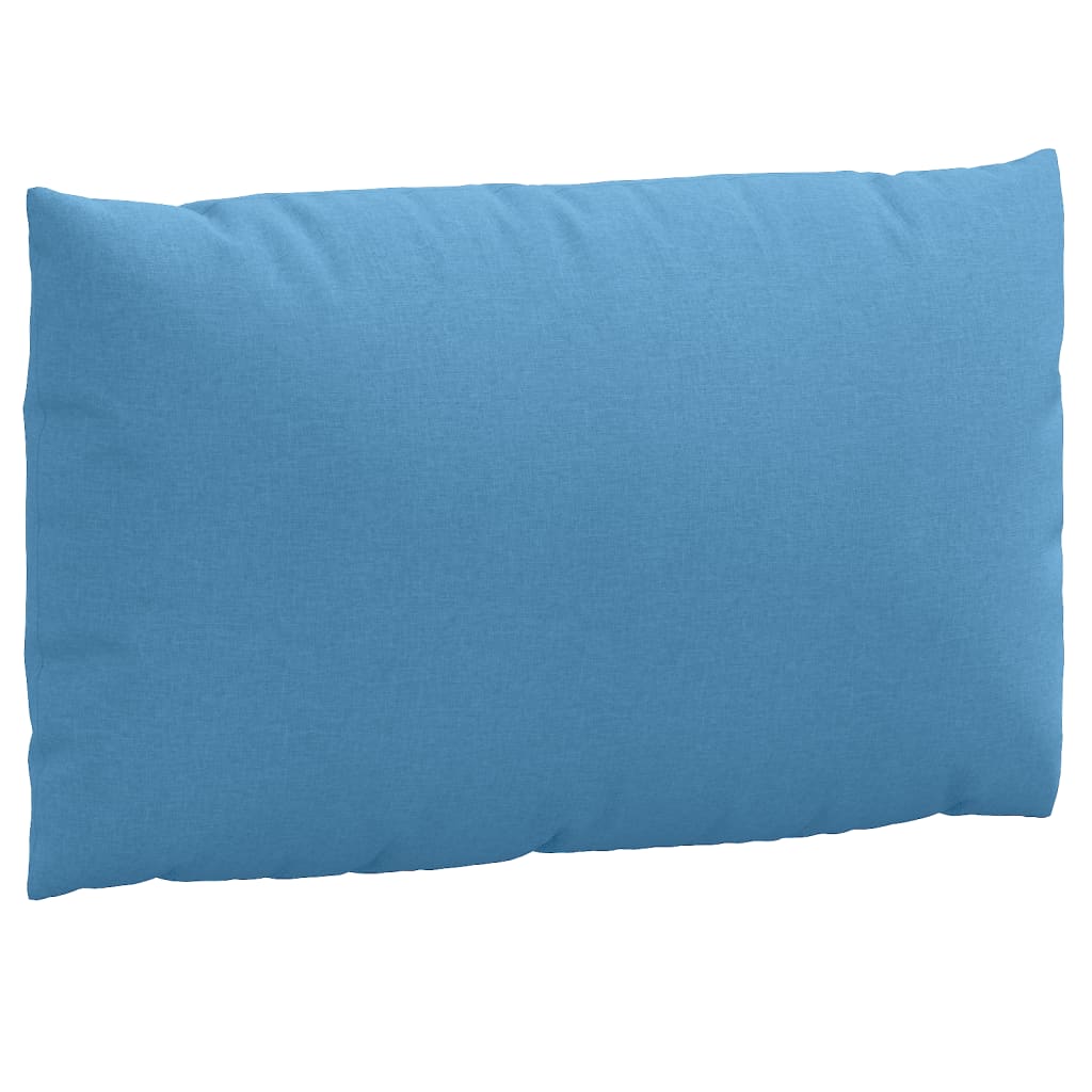 Palletkussens 3 st stof gemêleerd blauw - AllerleiShop