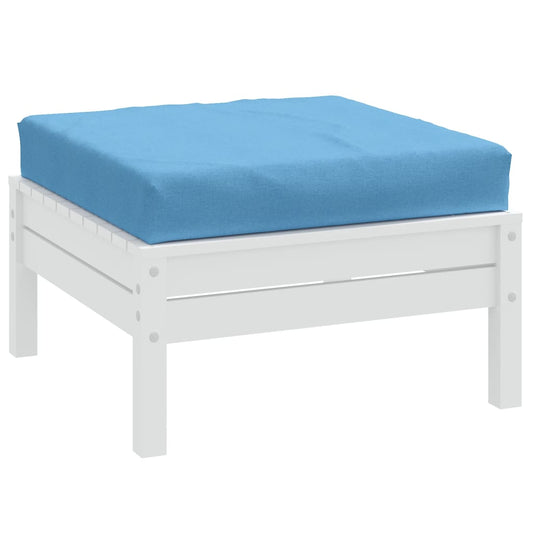 Palletkussen 60x60x10 cm stof gemêleerd blauw - AllerleiShop