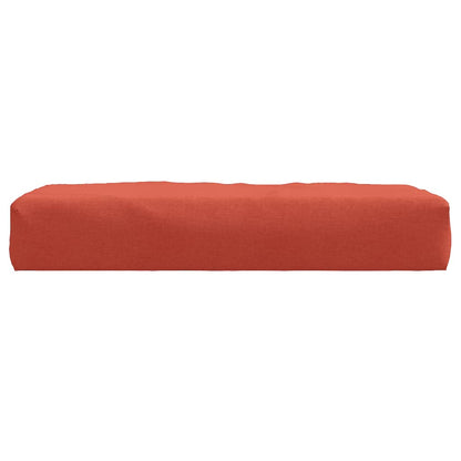 Palletkussen 60x60x10 cm stof gemêleerd rood - AllerleiShop