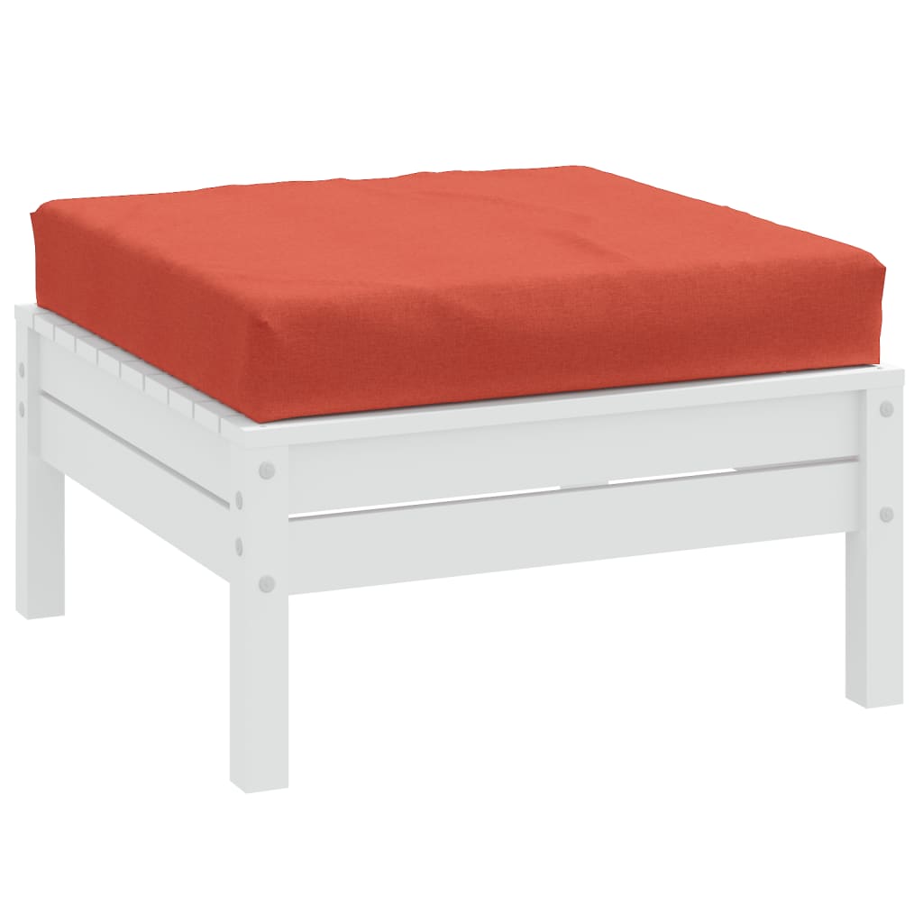 Palletkussen 60x60x10 cm stof gemêleerd rood - AllerleiShop