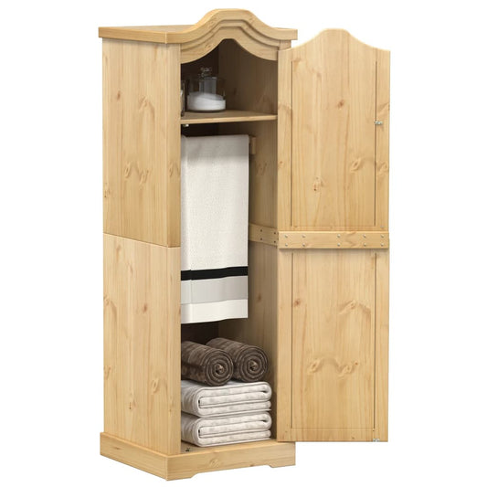 Kledingkast Corona 55x52x170 cm massief grenenhout - AllerleiShop