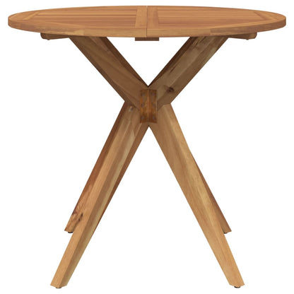 Tuintafel rond Ø85x75 cm massief acaciahout - AllerleiShop