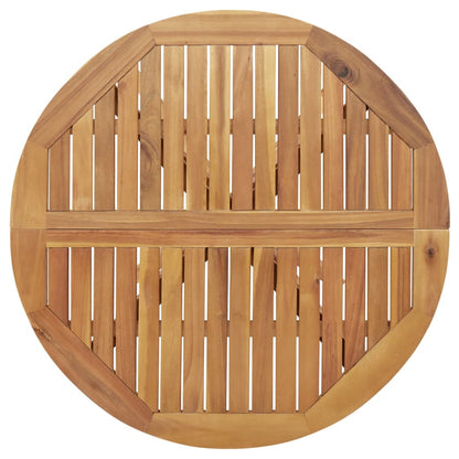 Tuintafel rond Ø85x75 cm massief acaciahout - AllerleiShop