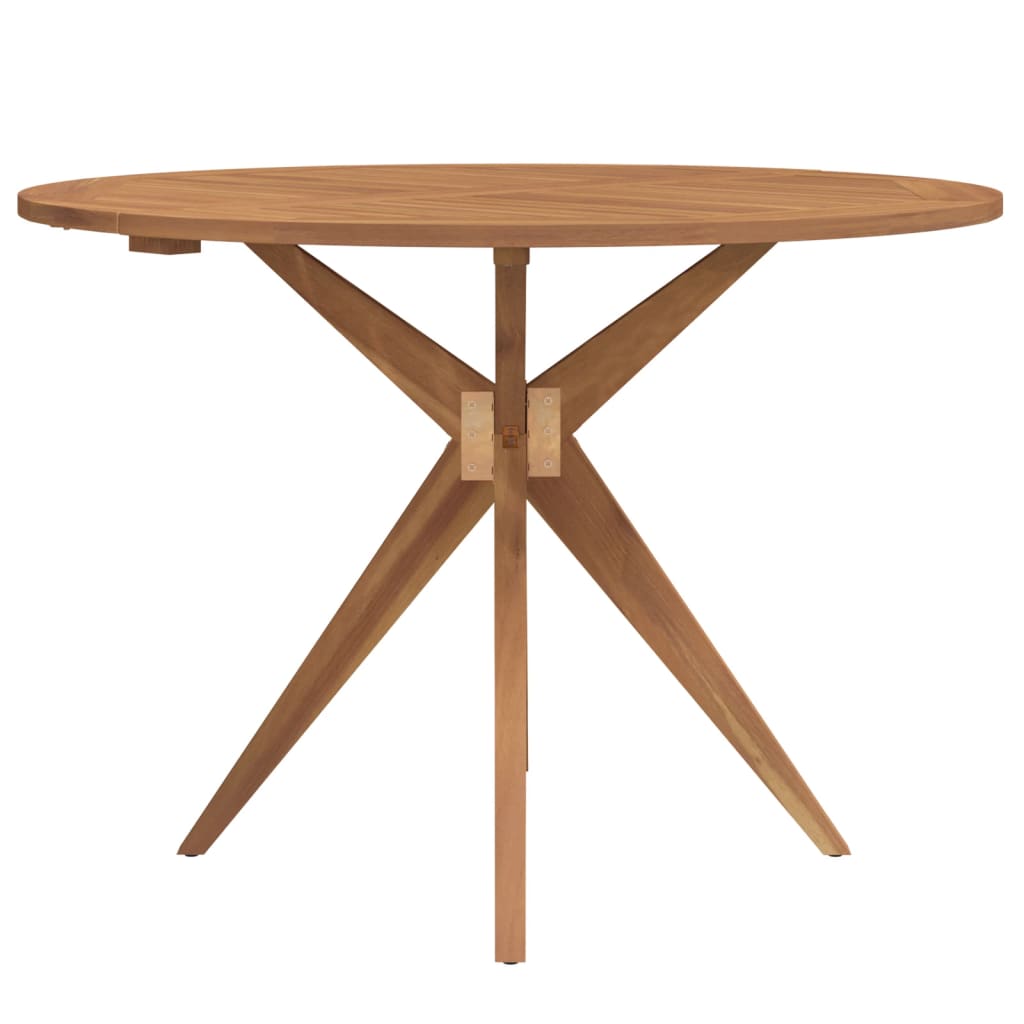 Tuintafel rond Ø110x75 cm massief acaciahout - AllerleiShop