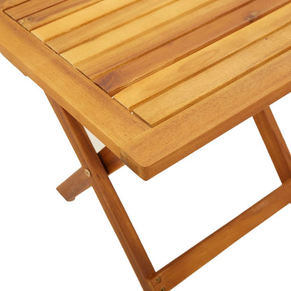 Tuinbijzettafel 40x40x40 cm massief acaciahout - AllerleiShop