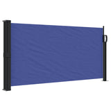 Windscherm uittrekbaar 100x300 cm blauw - AllerleiShop