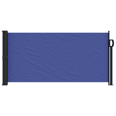 Windscherm uittrekbaar 100x300 cm blauw - AllerleiShop