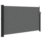 Windscherm uittrekbaar 117x300 cm antracietkleurig - AllerleiShop