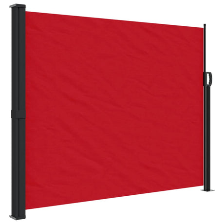 Windscherm uittrekbaar 160x300 cm rood - AllerleiShop