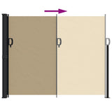 Windscherm intrekbaar 170x300 cm beige - AllerleiShop