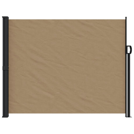 Windscherm intrekbaar 170x300 cm taupe - AllerleiShop