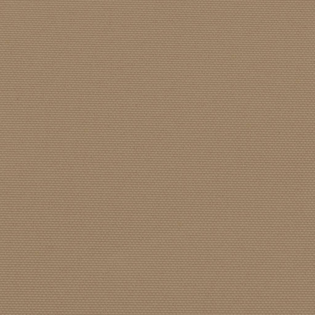 Windscherm intrekbaar 170x300 cm taupe - AllerleiShop