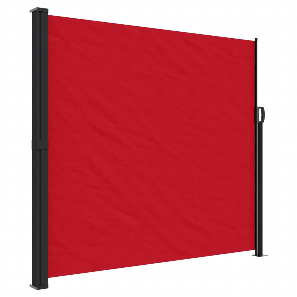 Windscherm uittrekbaar 180x300 cm rood - AllerleiShop