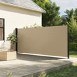 Windscherm uittrekbaar 180x300 cm beige - AllerleiShop