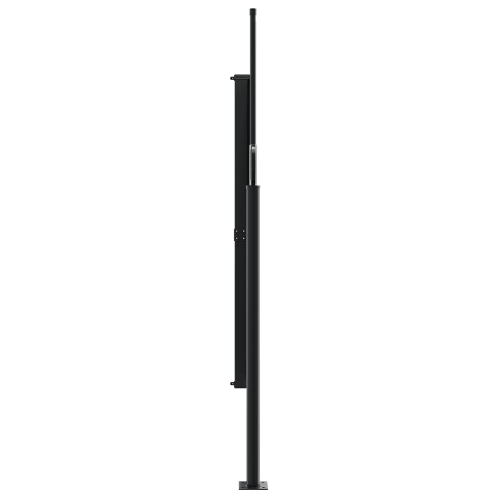 Windscherm uittrekbaar 180x300 cm wit - AllerleiShop