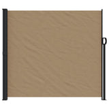 Windscherm uittrekbaar 180x300 cm taupe - AllerleiShop