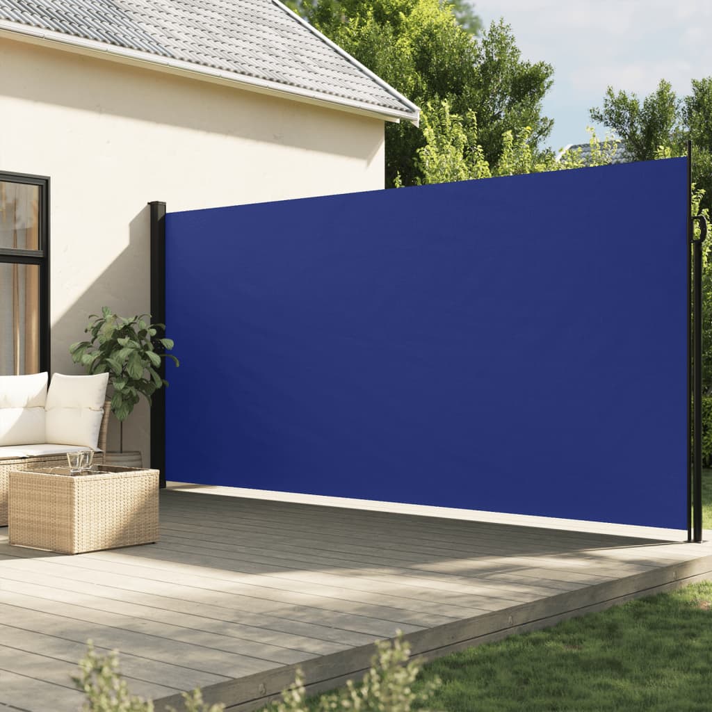 Windscherm uittrekbaar 200x300 cm blauw - AllerleiShop