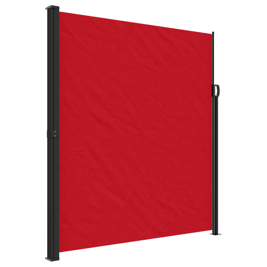 Windscherm uittrekbaar 220x300 cm rood - AllerleiShop