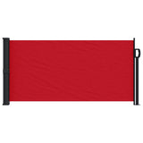 Windscherm uittrekbaar 100x500 cm rood - AllerleiShop