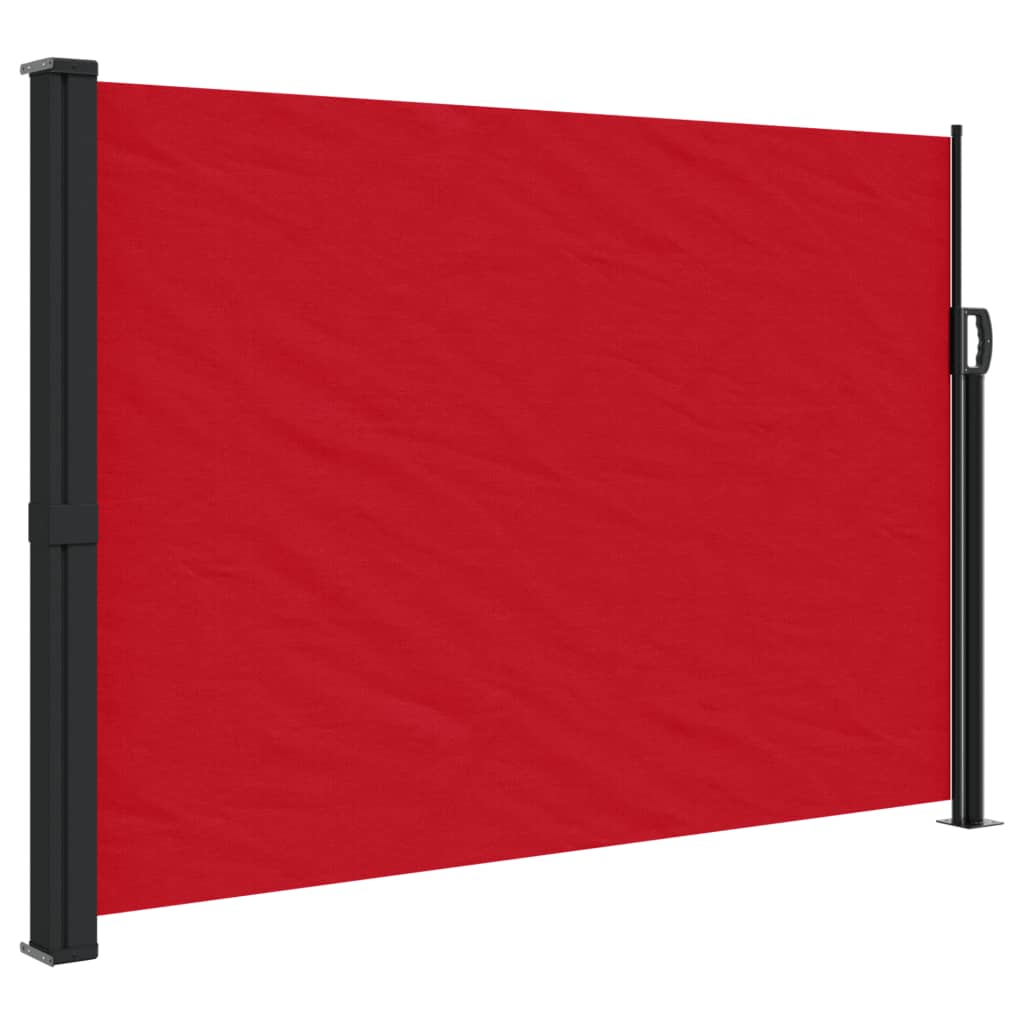 Windscherm uittrekbaar 140x500 cm rood - AllerleiShop