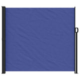 Windscherm uittrekbaar 180x500 cm blauw - AllerleiShop