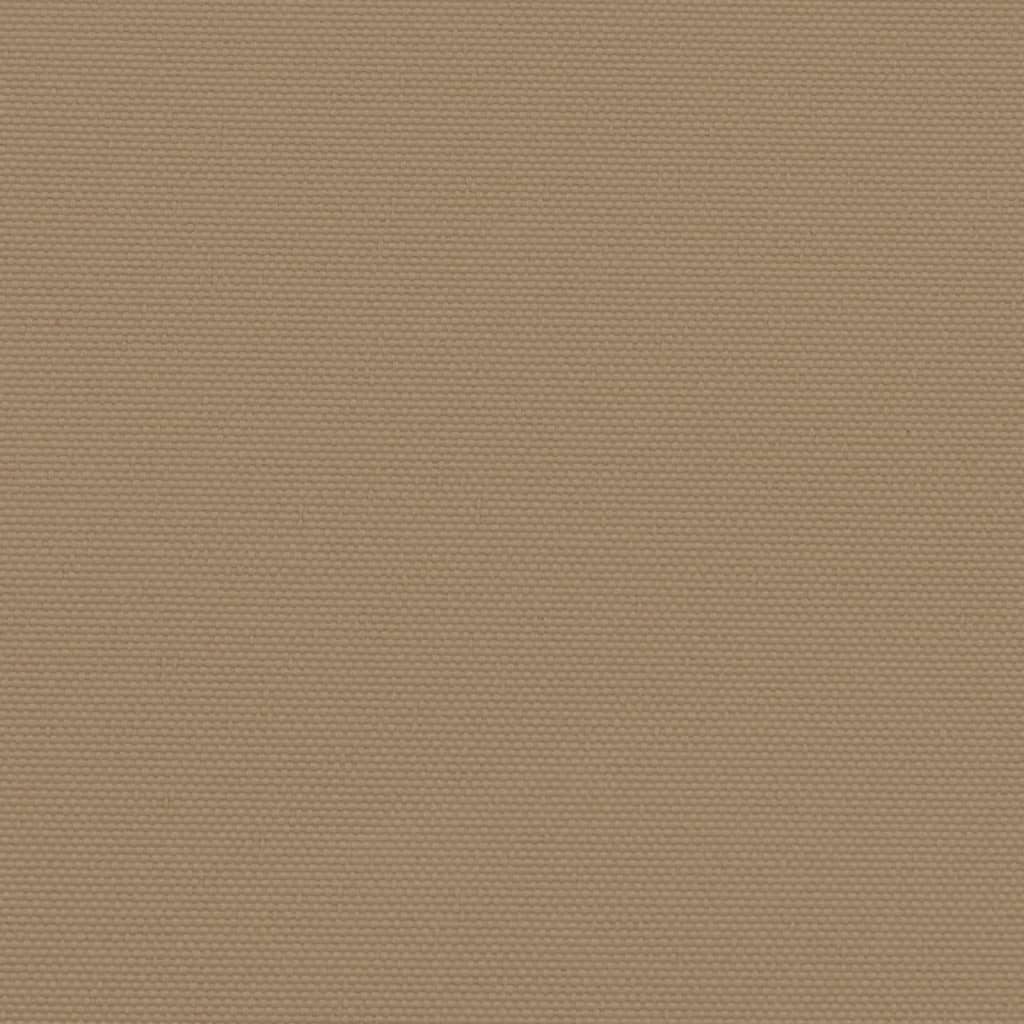 Windscherm uittrekbaar 180x500 cm taupe - AllerleiShop