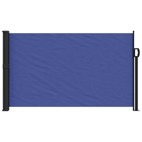 Windscherm uittrekbaar 120x600 cm blauw - AllerleiShop