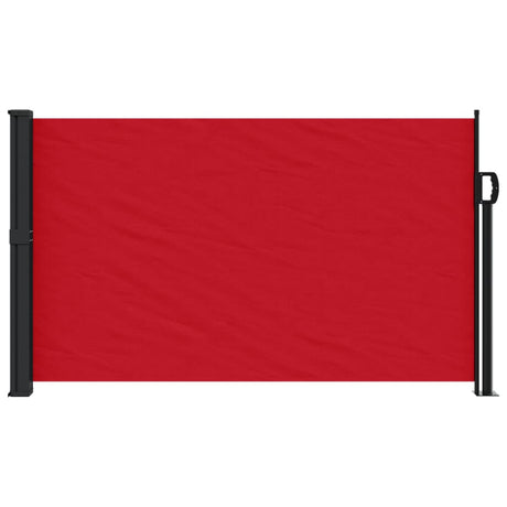 Windscherm uittrekbaar 120x600 cm rood - AllerleiShop