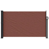 Windscherm uittrekbaar 120x600 cm bruin - AllerleiShop