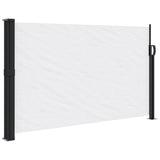 Windscherm uittrekbaar 120x600 cm wit - AllerleiShop