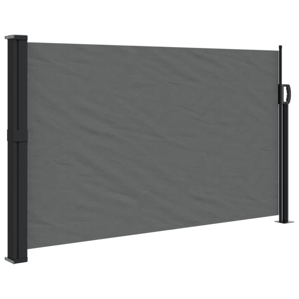 Windscherm uittrekbaar 120x600 cm antraciet - AllerleiShop