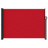 Windscherm uittrekbaar 140x600 cm rood - AllerleiShop