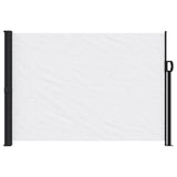 Windscherm uittrekbaar 140x600 cm wit - AllerleiShop