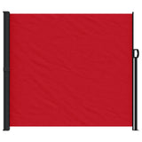 Windscherm uittrekbaar 180x600 cm rood - AllerleiShop