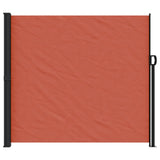 Windscherm uittrekbaar 180x600 cm terracotta - AllerleiShop