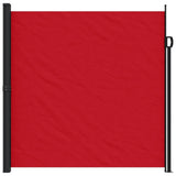 Windscherm uittrekbaar 200x600 cm rood - AllerleiShop