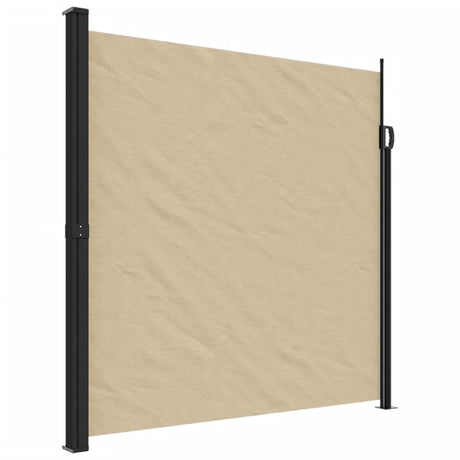 Windscherm uittrekbaar 200x600 cm beige - AllerleiShop