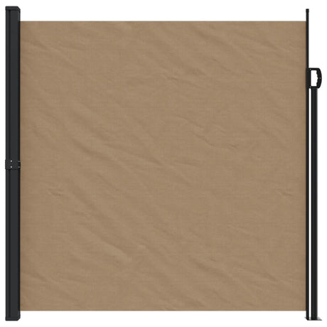 Windscherm uittrekbaar 200x600 cm taupe - AllerleiShop