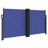 Windscherm uittrekbaar 120x600 cm blauw - AllerleiShop