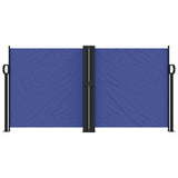 Windscherm uittrekbaar 120x600 cm blauw - AllerleiShop