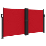 Windscherm uittrekbaar 120x600 cm rood - AllerleiShop