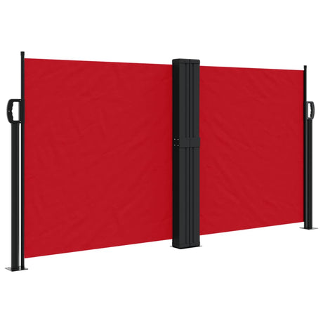 Windscherm uittrekbaar 120x600 cm rood - AllerleiShop