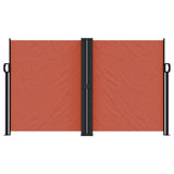 Windscherm uittrekbaar 140x600 cm terracotta - AllerleiShop