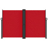 Windscherm uittrekbaar 160x600 cm rood - AllerleiShop