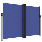 Windscherm uittrekbaar 180x600 cm blauw - AllerleiShop