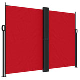 Windscherm uittrekbaar 180x600 cm rood - AllerleiShop