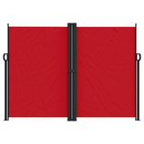 Windscherm uittrekbaar 180x600 cm rood - AllerleiShop