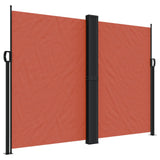 Windscherm uittrekbaar 180x600 cm terracotta - AllerleiShop